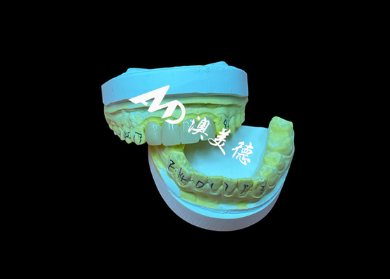 주문 치아 복원 투명 지르코니아 치아 왕관 online manufacture